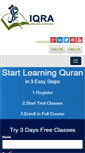 Mobile Screenshot of iqraquranic.com